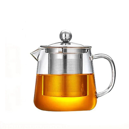 Théière en verre - Infuseur avec filtre pour un thé parfait
