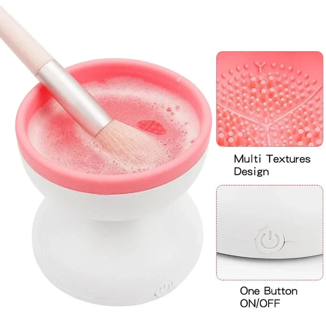 GlowClean️ | Electric Make-Up Brush Cleaner