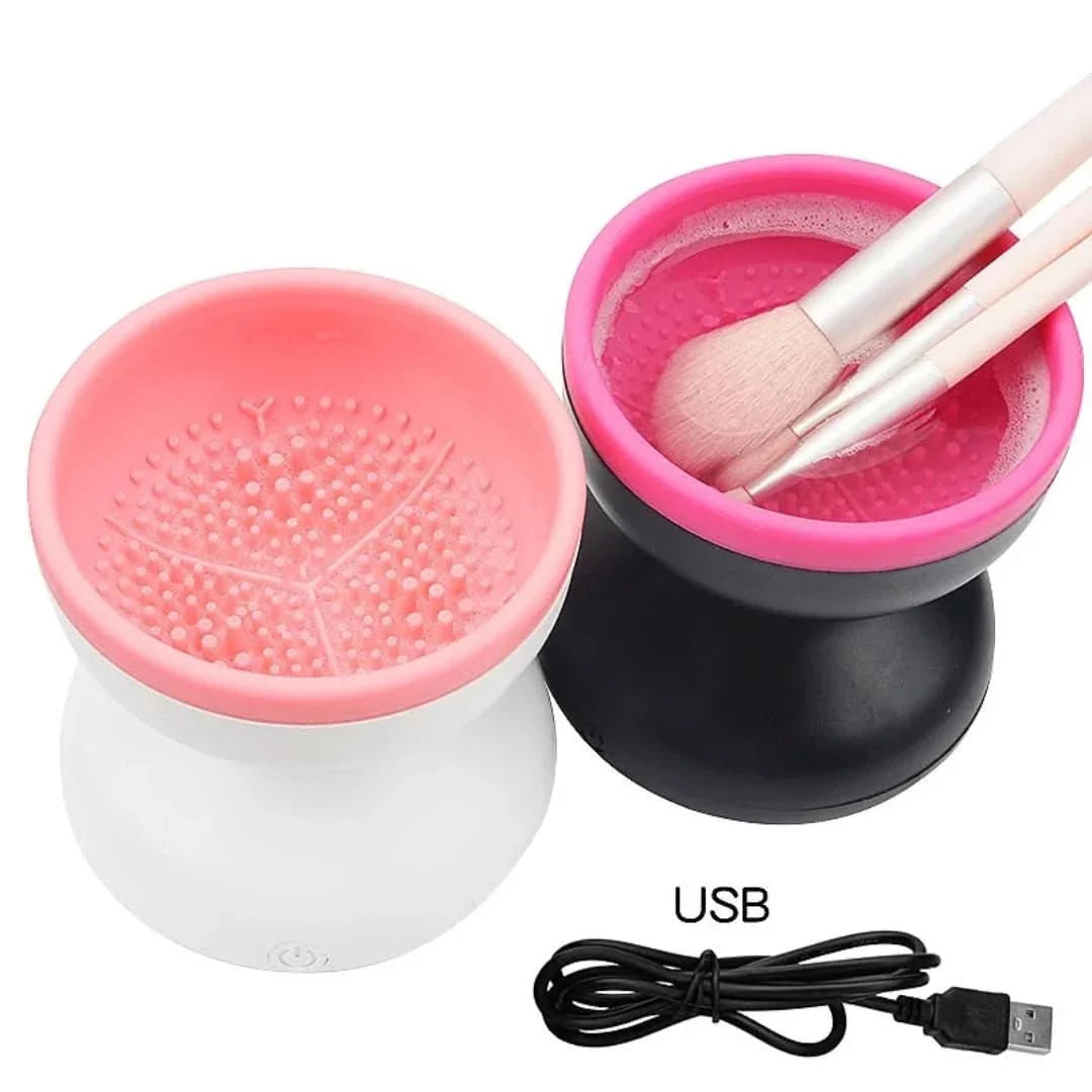 GlowClean️ | Electric Make-Up Brush Cleaner