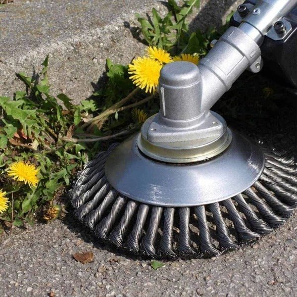 Ugressbørste og trimmer i stål