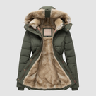 Padded Jacket with Hood for Women