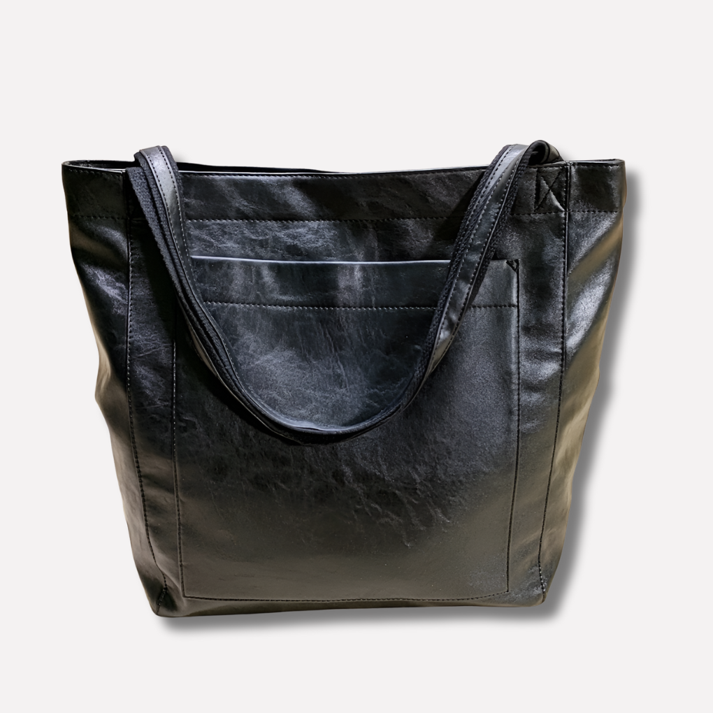 Elegante borsa a spalla moderna in pelle