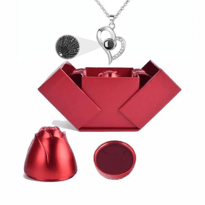Necklace - I Love You in 100 Languages - Unique Gift