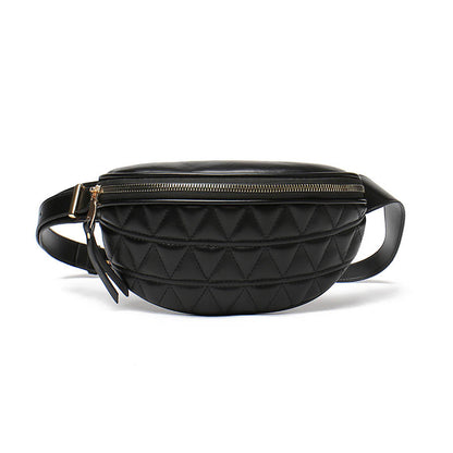 Hazel Hip Bag with Check Print | Stylish & Practical