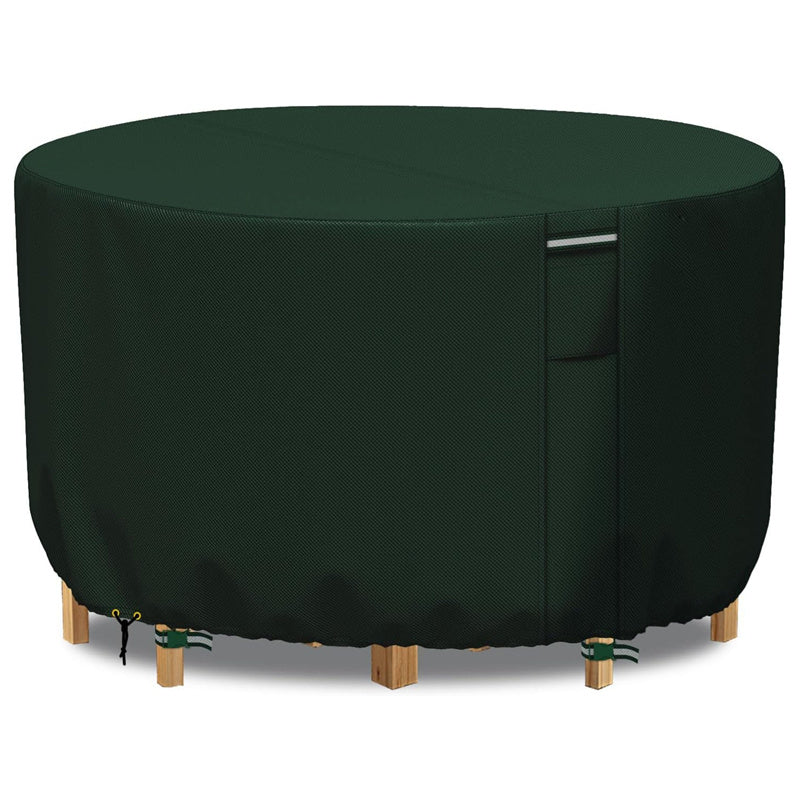 Round Garden Furniture Cover with Air Ventilation