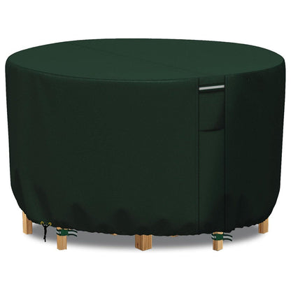 Round Garden Furniture Cover with Air Ventilation