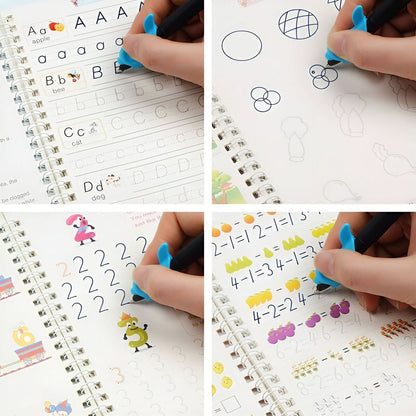 繰り返し使えるなぞり書きブックセット | 4冊