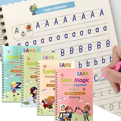 繰り返し使えるなぞり書きブックセット | 4冊