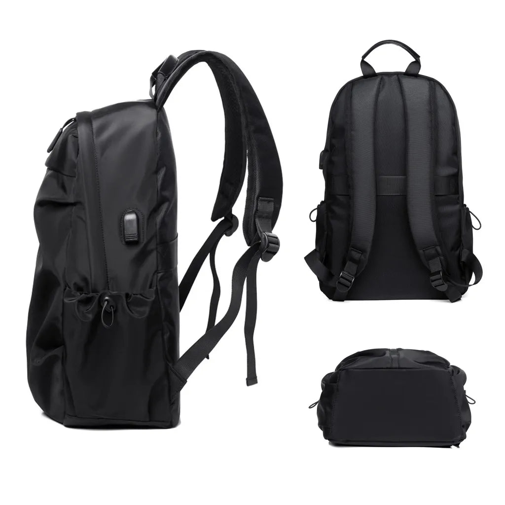 Zaino antifurto impermeabile per laptop da uomo