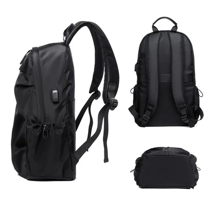 Zaino antifurto impermeabile per laptop da uomo