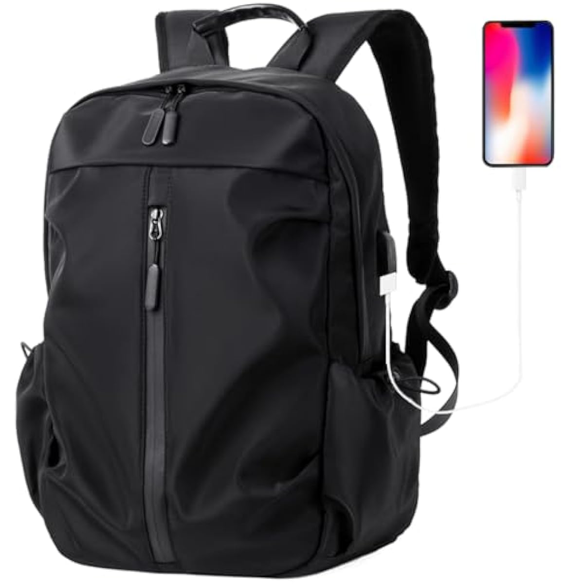 Zaino antifurto impermeabile per laptop da uomo