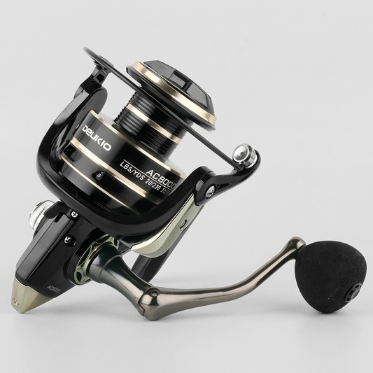 Carrete de pesca giratorio