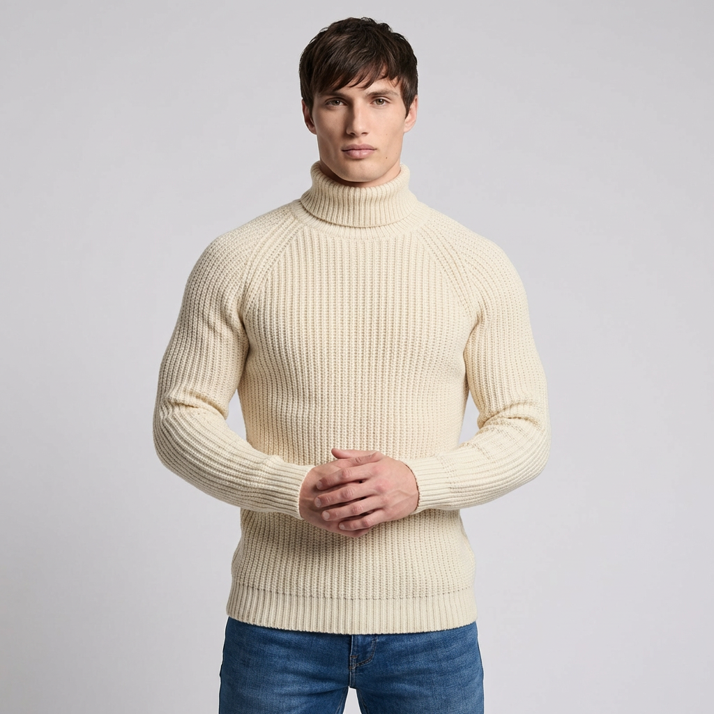 Men's Turtleneck Breisel Winter Sweater