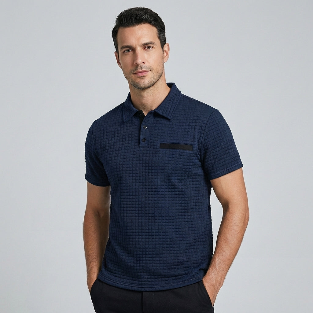 Slim-Fit Men's Polo Shirt - Comfortable and Stylish