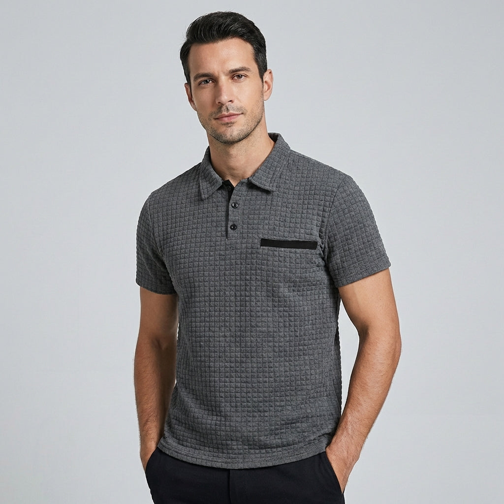 Slim-Fit Men's Polo Shirt - Comfortable and Stylish