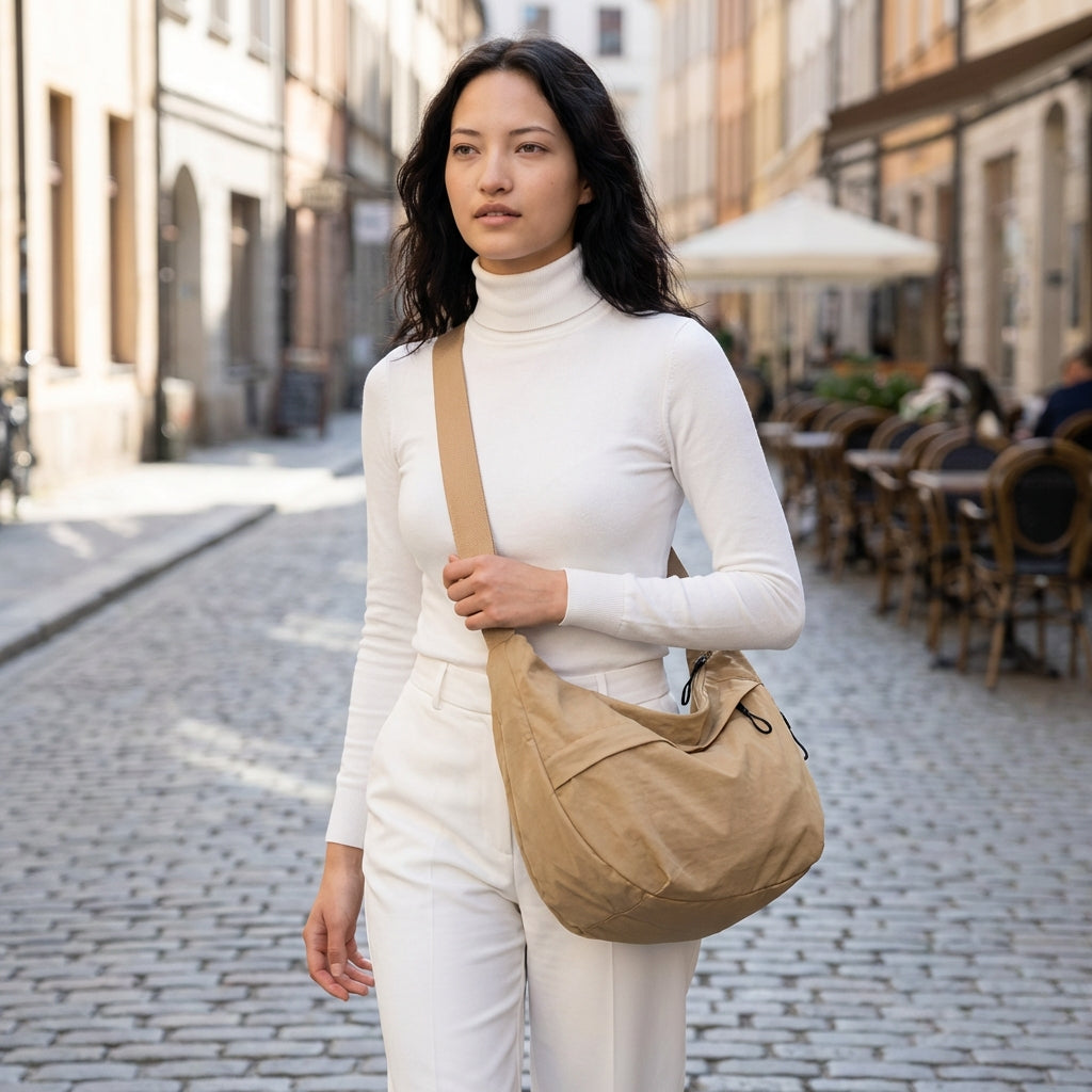 Women's Crescent Crossbody Bag