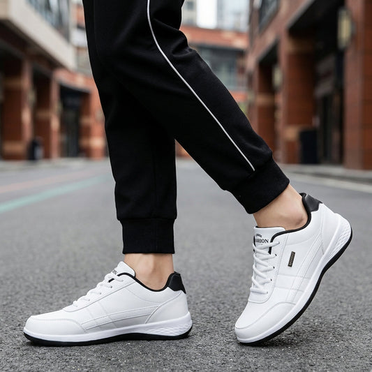 Herren-Sneaker – aus Leder und orthopädisch – Renzo