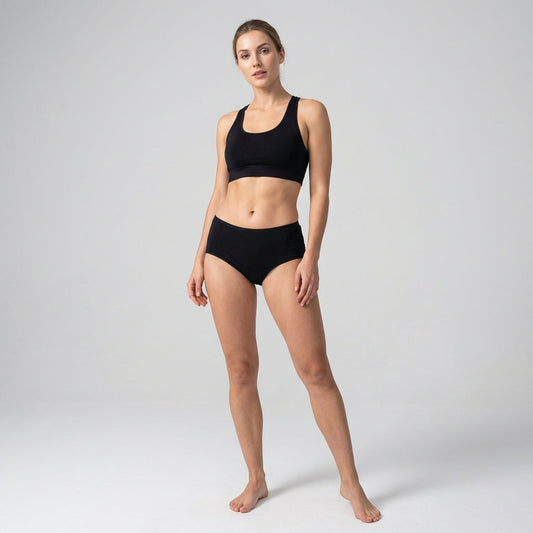 4 piezas de ropa interior femenina de larga duración y seca