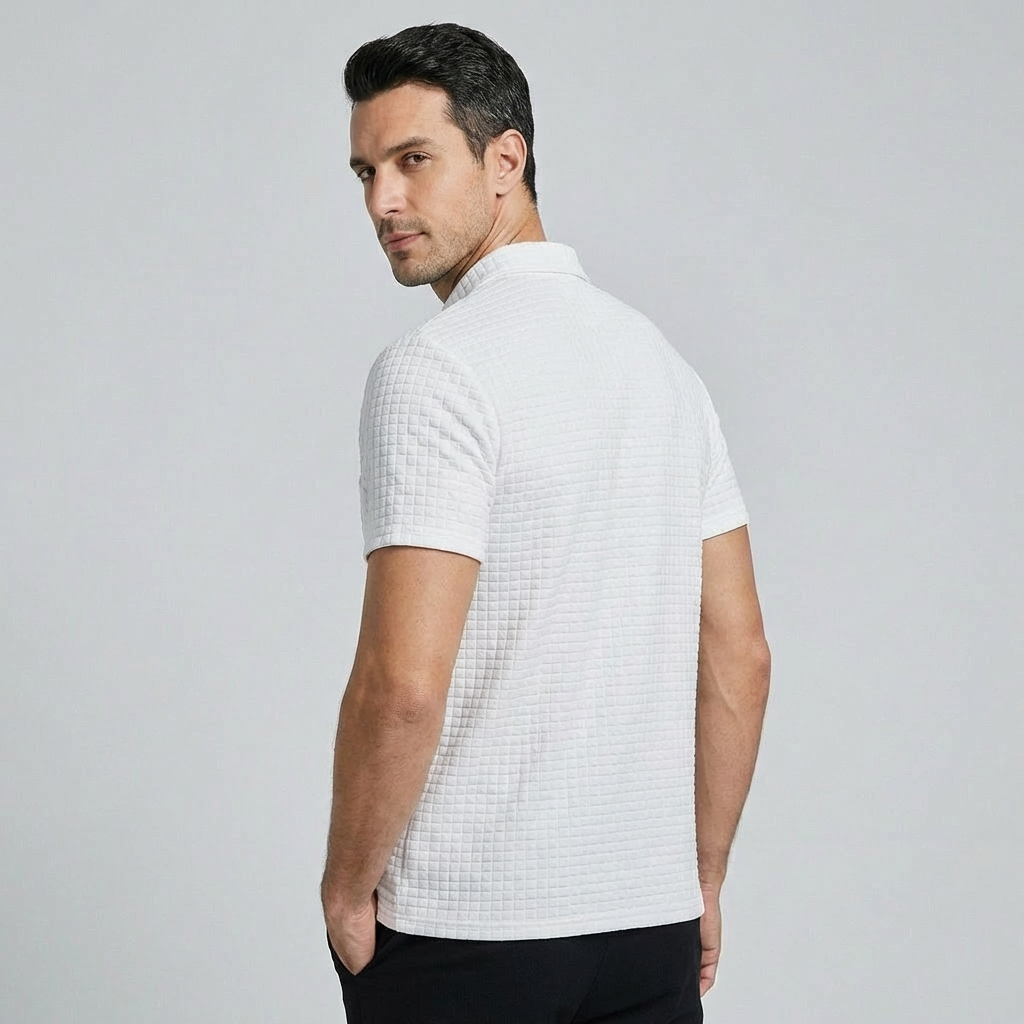 Slim-Fit Men's Polo Shirt - Comfortable and Stylish