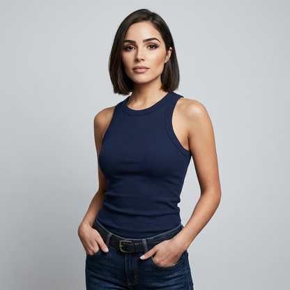 Damen-Tanktop mit Ringerrücken