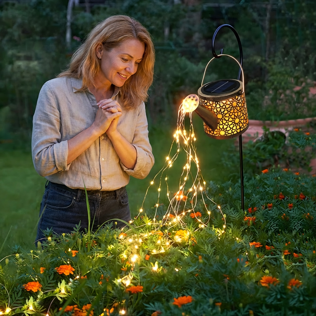 For Grandmother Solar Lamps Outdoor Decorative