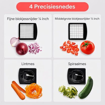 4-in-1 Vegetable Slicer and Spiralizer