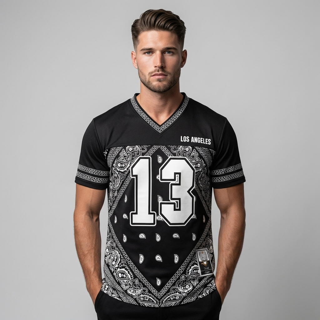 Men's Mesh Graphic Jersey T-Shirt