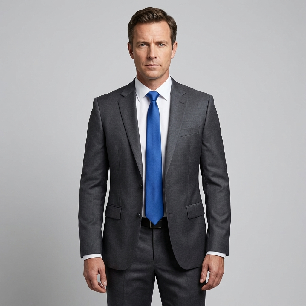 Men's Plain Colour Tie
