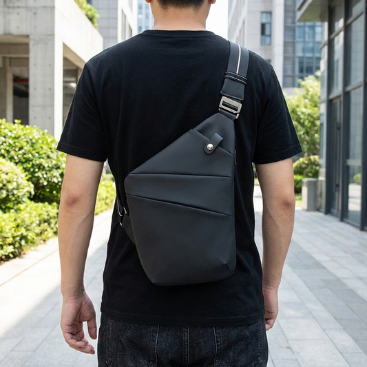 Bolso bandolera compacto antirrobo