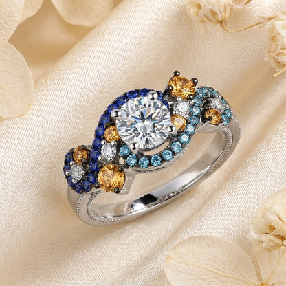 “Starry Night” Inspired Vintage Ring