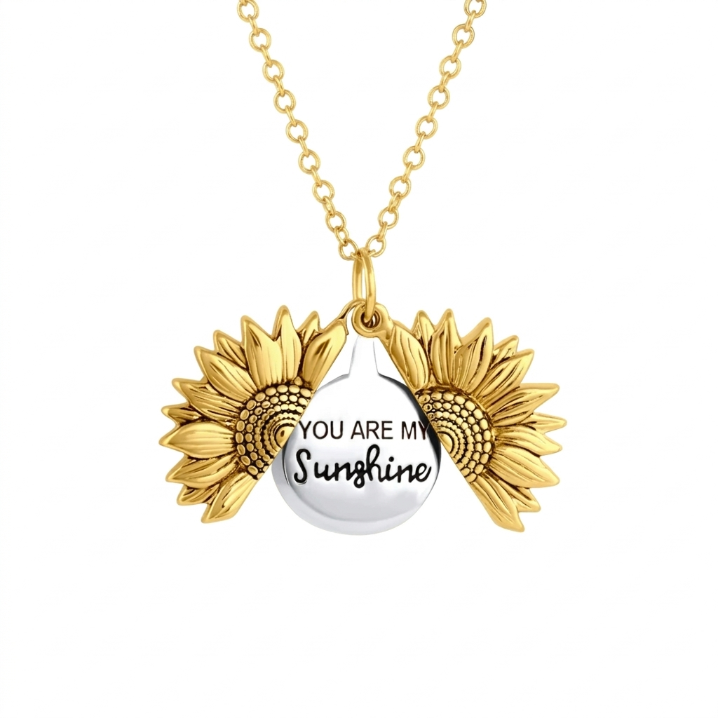 “You Are My Sunshine” Ladies Necklace