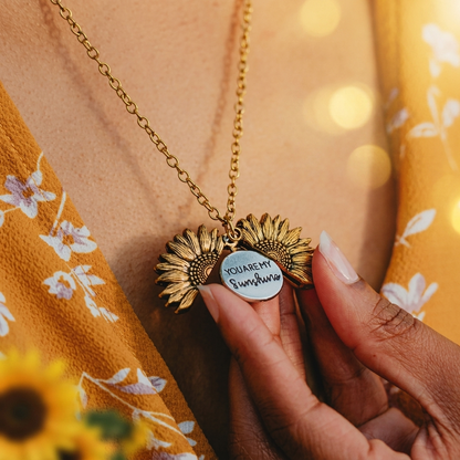 “You Are My Sunshine” Ladies Necklace