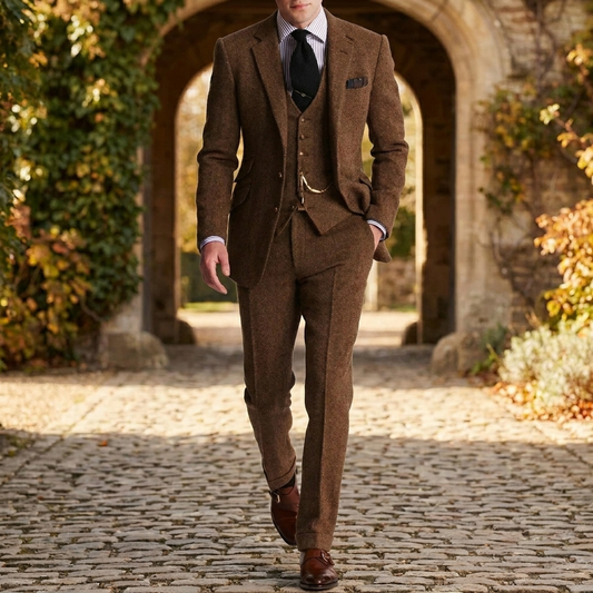 Conjunto de negocios de 3 piezas para hombres