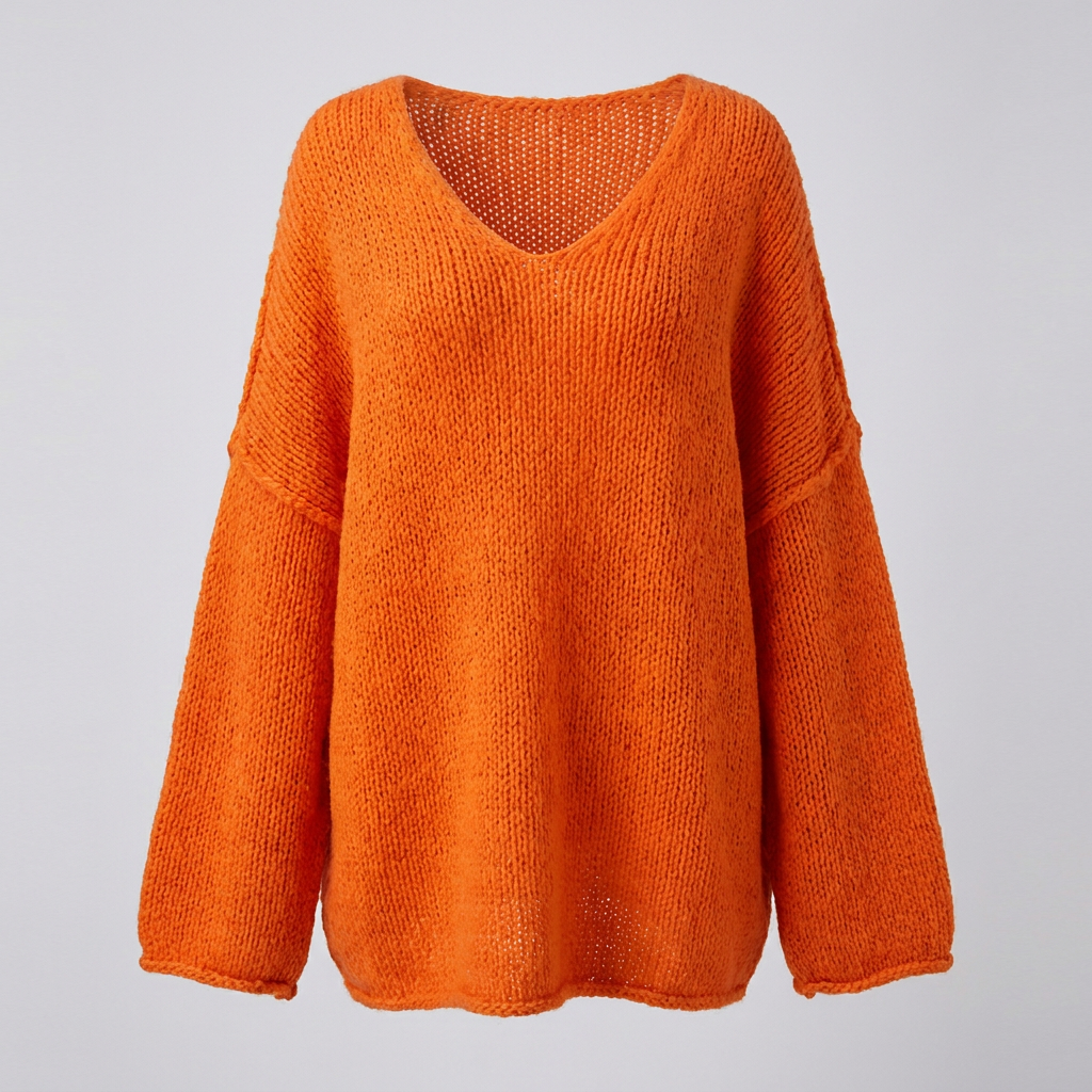 Elegant V-Neck Sweater for Women