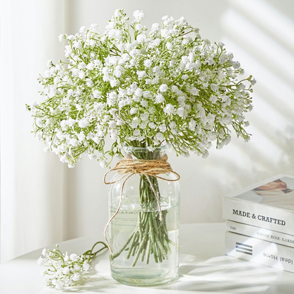 Set of 10–15 Artificial Gypsophila Flowers for Decoration & DIY