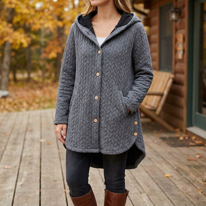Cotton Jacket with Buttons