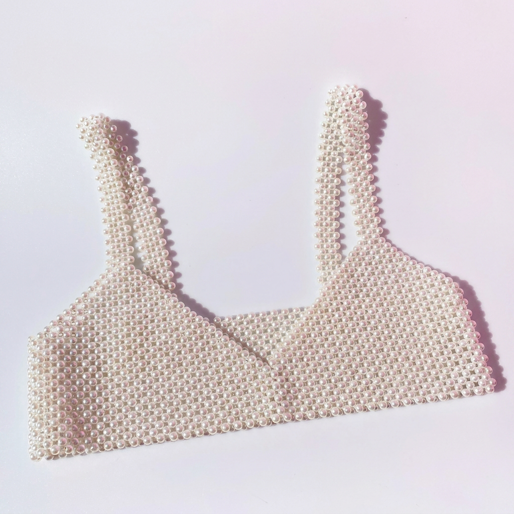 Crop Top with Elegant Design
