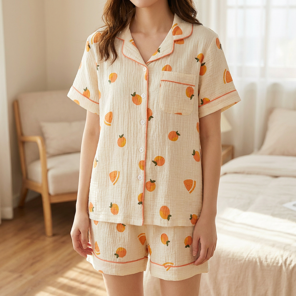 Elegant women's pajamas set