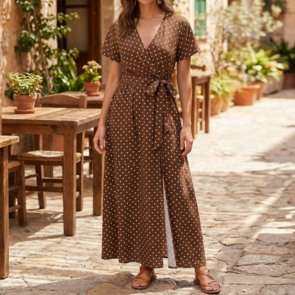 Retro Dress with Dots