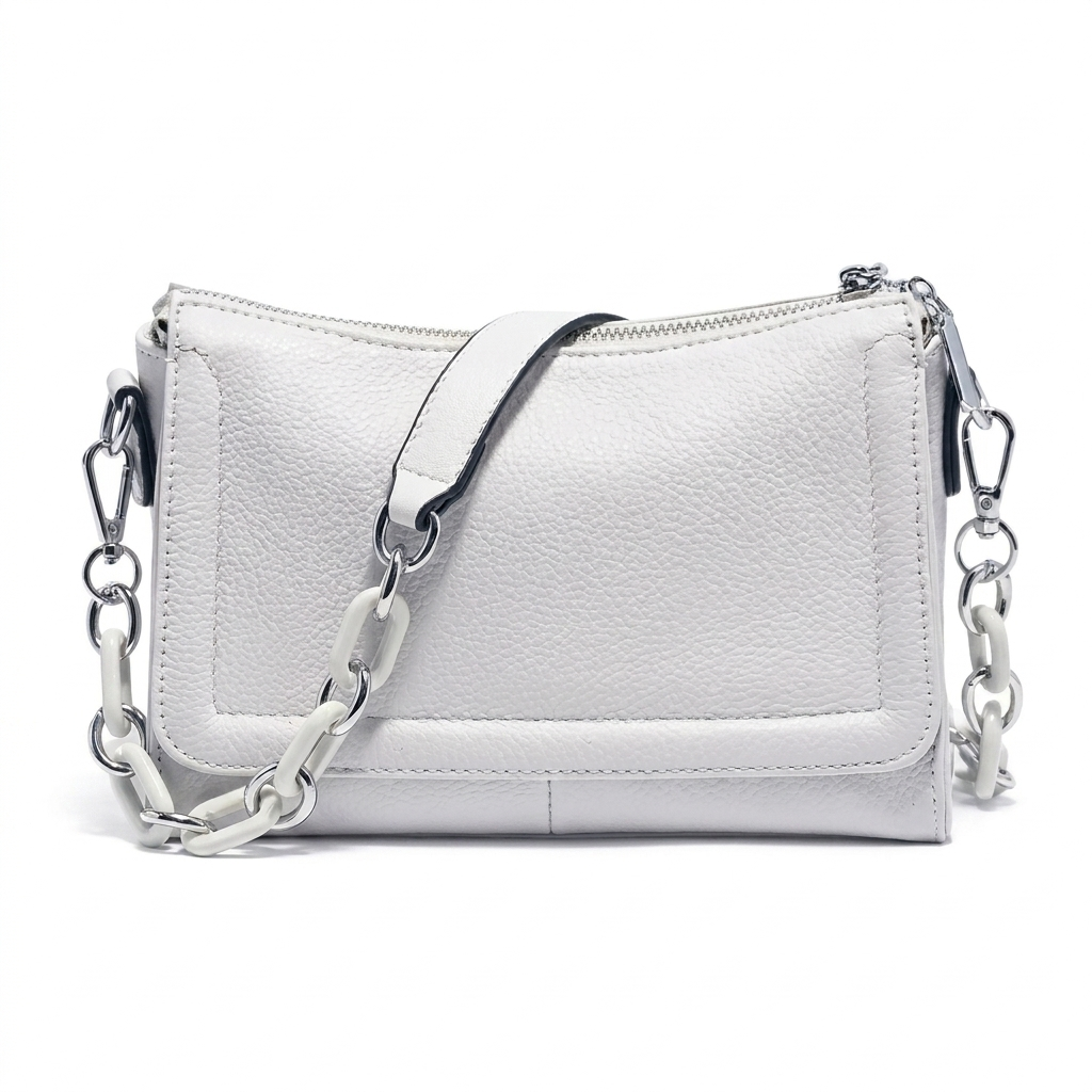 Elegant White Handbag