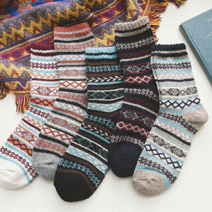 5 pairs of winter socks