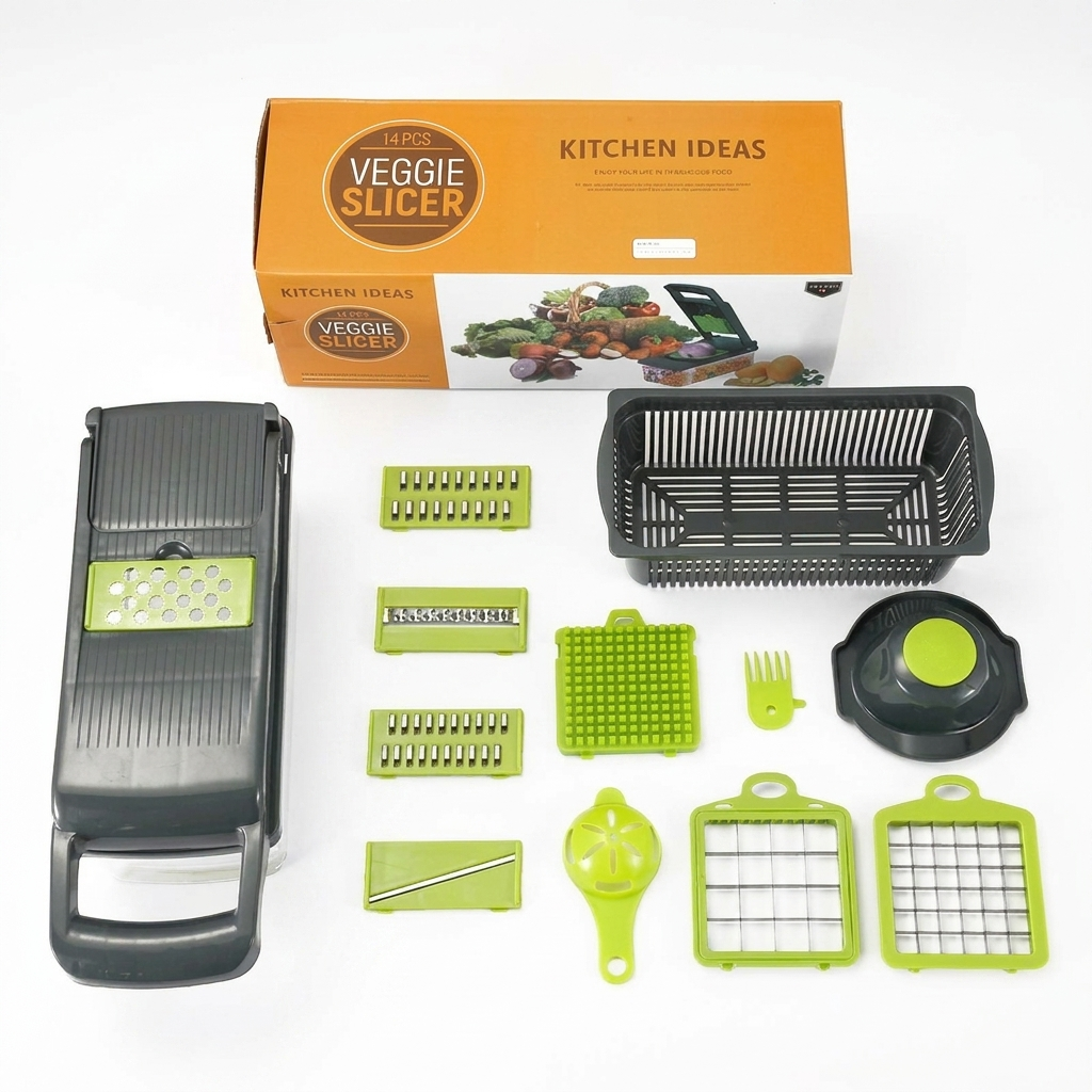 14-Piece Vegetable Slicer Set