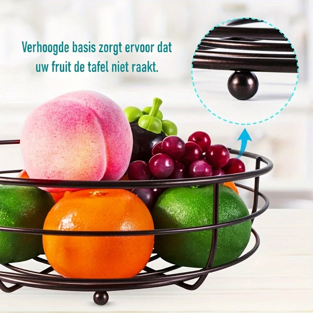 2-Tier Oval Fruit Basket