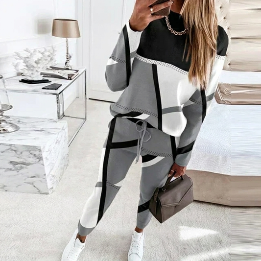 Conjunto casual de duas peças