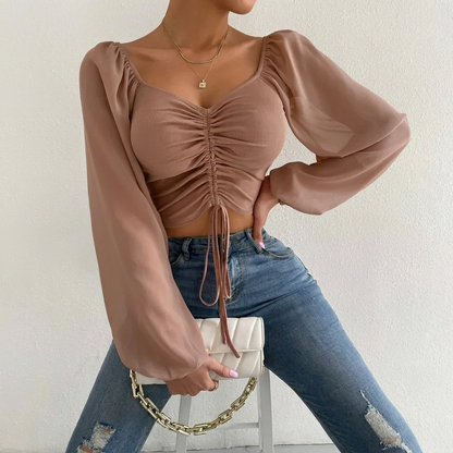 Stylový elegantní letní bikini top