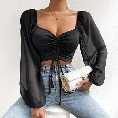 Stylový elegantní letní bikini top