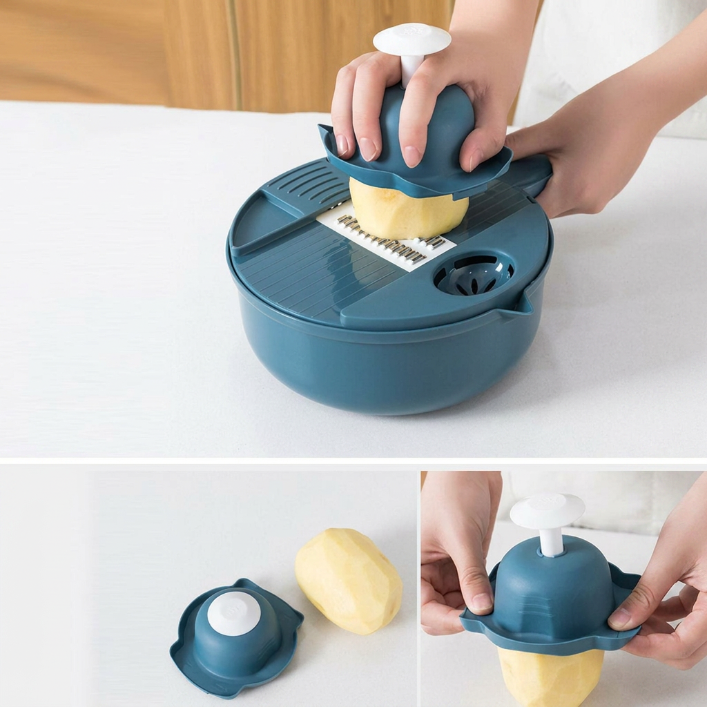 12-in-1 Multifunctional Kitchen Cutter Set