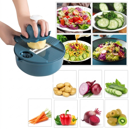 12-in-1 Multifunctional Kitchen Cutter Set