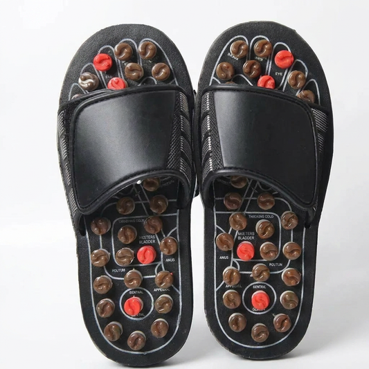 Zapatillas de masaje con terapia de acupresión