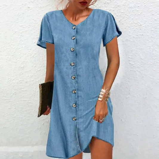Vestido casual de mezclilla